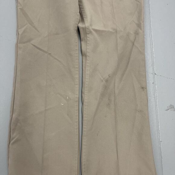 Vintage 70s Wrangler Tan Western Bootcut Trousers 33x29 - Picture 2 of 5